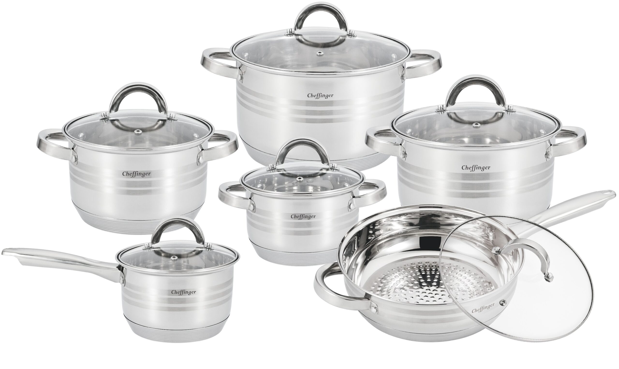 cheffinger-cf-ss1230-edelstahltopf-kochtopf-k-che image 1
