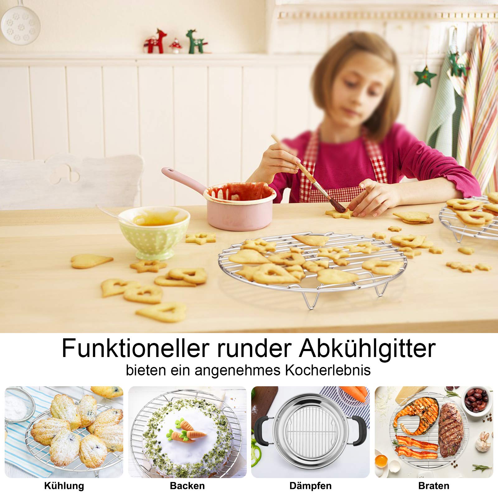homikit-bakeware-abk-hlgitter-rund-27-cm-2er-set-edelstahl image 3