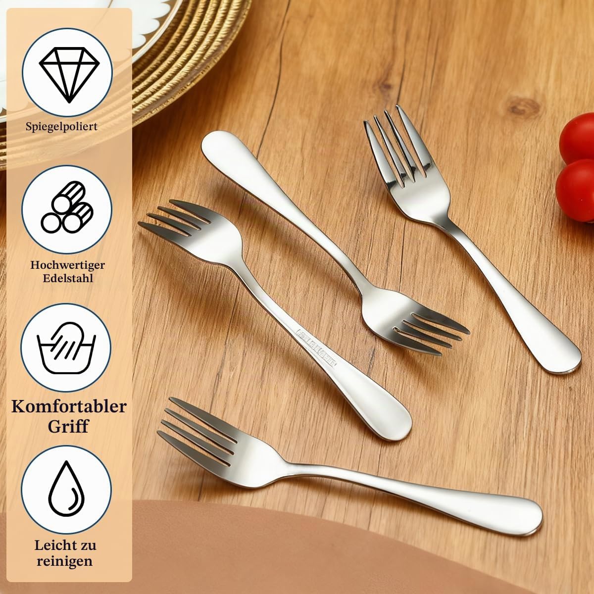 berglander-kuchengabel-set-24tlg-edelstahl-14cm-dessertgabeln image 4