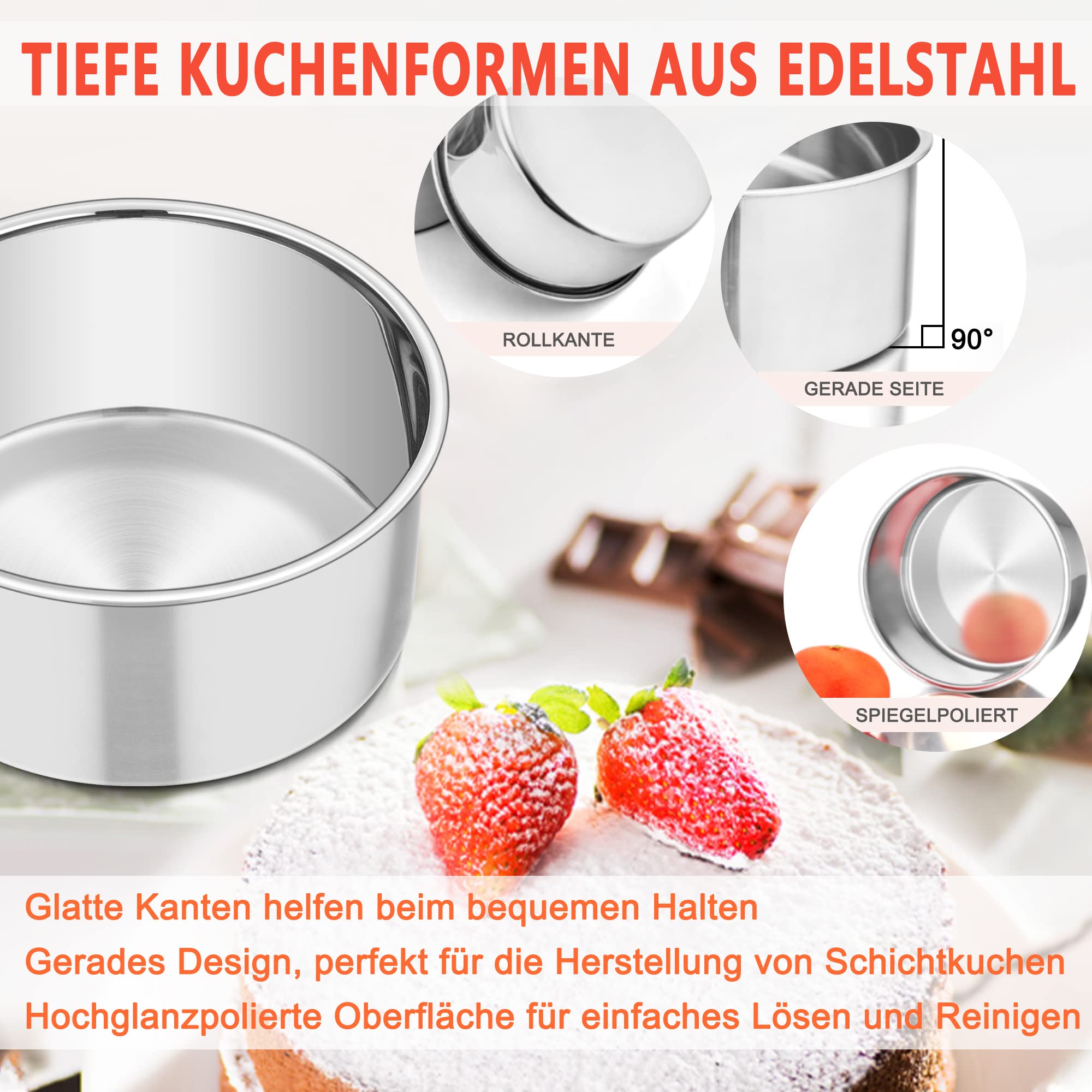 homikit-bakeware-kuchenform-16cm-4-teilig-edelstahl-rund image 3