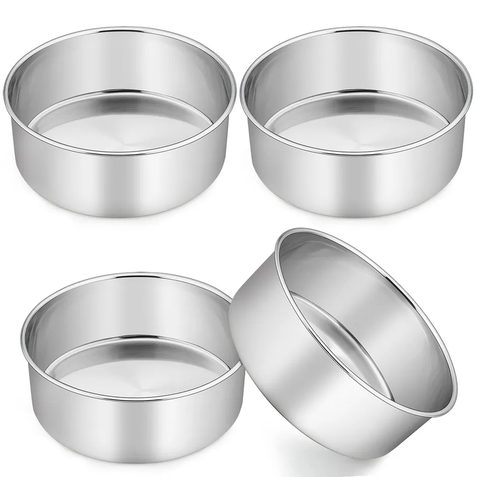 homikit-bakeware-kuchenform-20cm-4-teilig-edelstahl-rund image 1