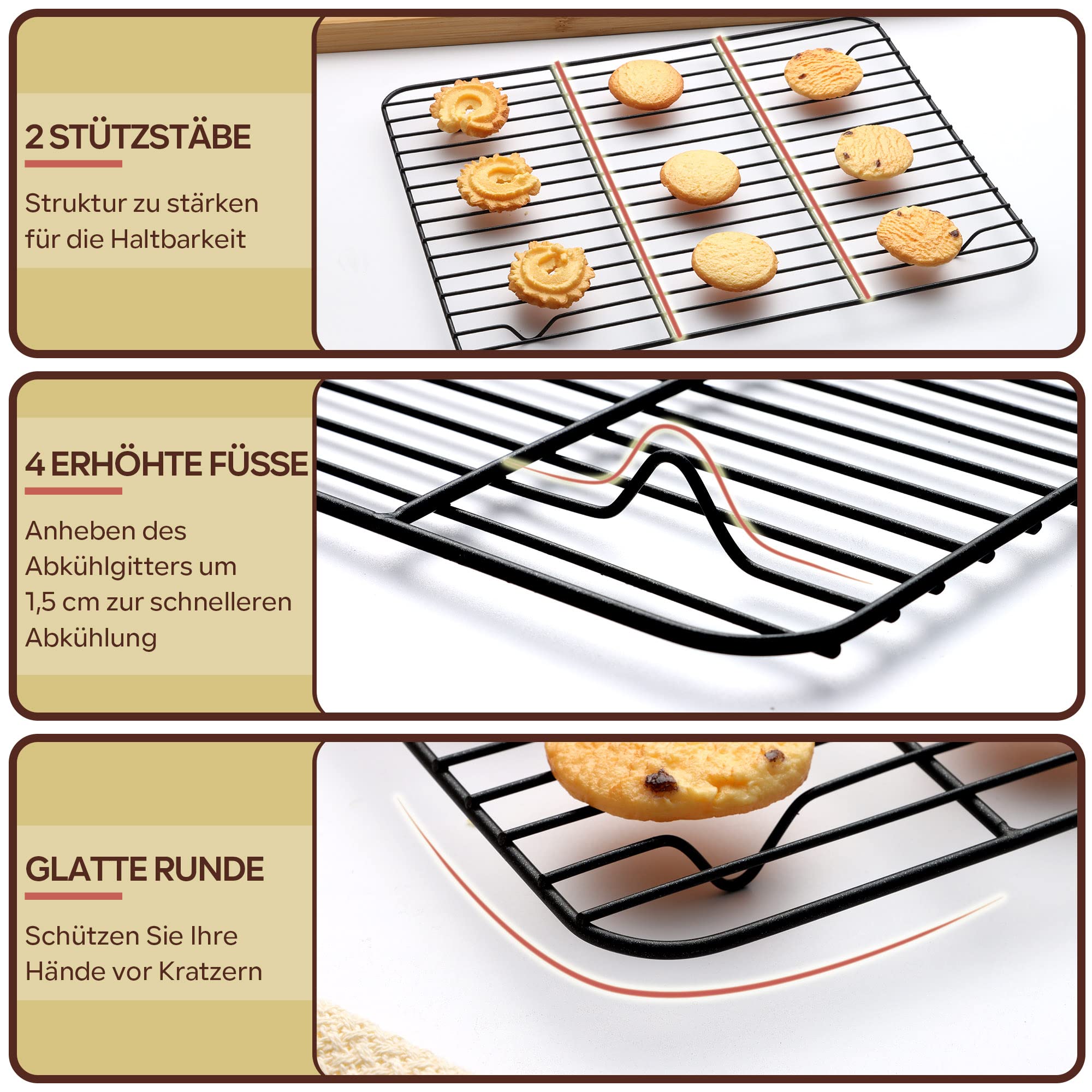 homikit-bakeware-ausk-hlgitter-2er-set-38-9x28-2-cm-antihaft image 3