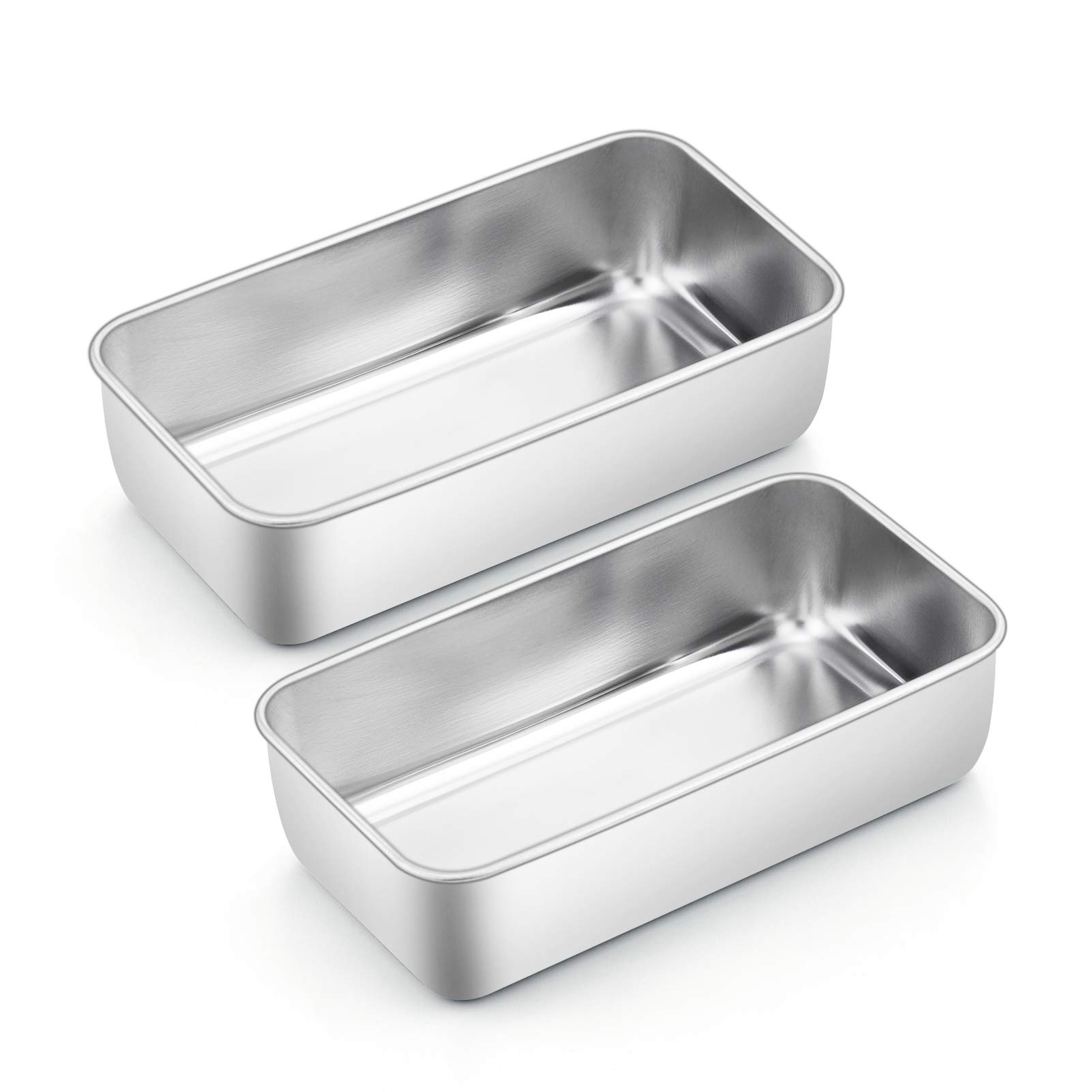 homikit-bakeware-kastenform-2er-set-23-5-cm-edelstahl image 1