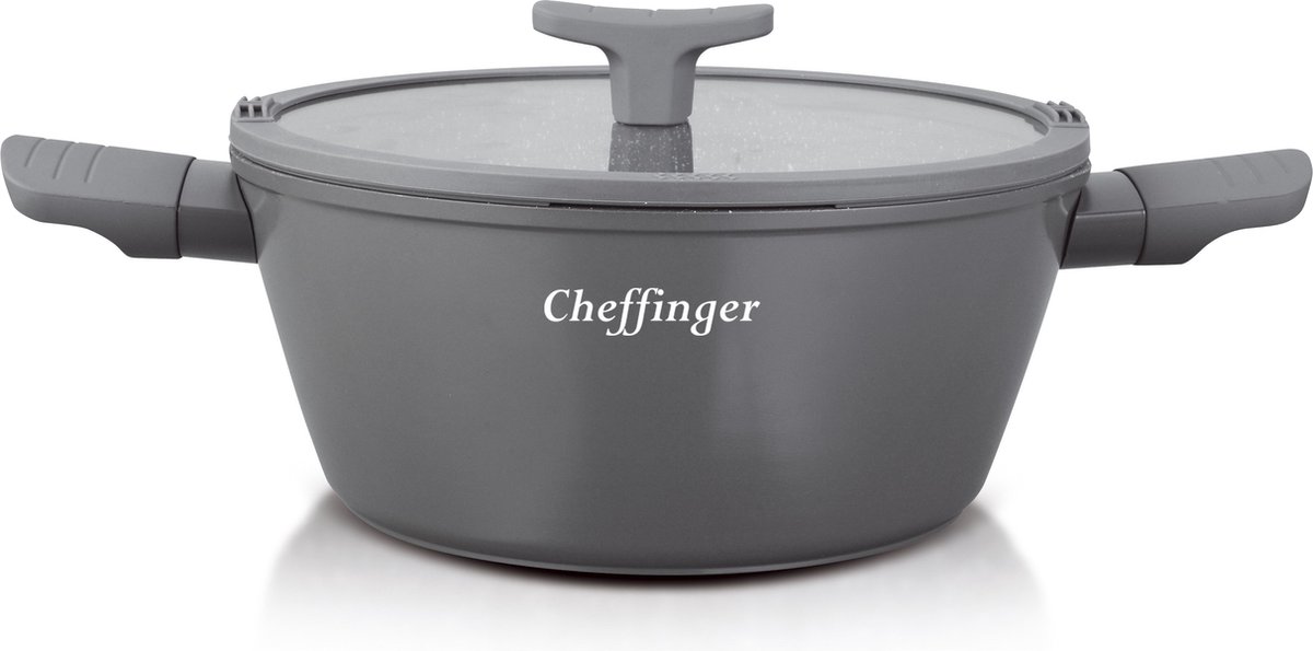 cheffinger-cf-csp28-bratpfanne-28-cm-antihaft-gro image 1