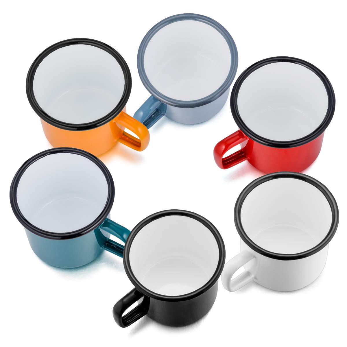 homikit-drinkware-emaille-tasse-6er-set-350-ml-bunt image 5
