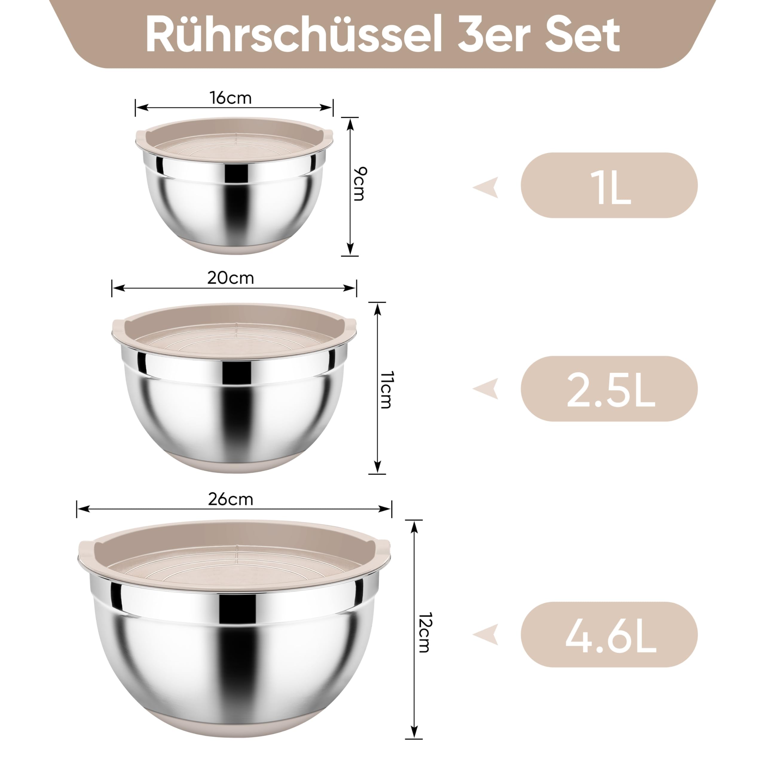 homikit-bakeware-r-hrsch-ssel-set-3tlg-edelstahl-khaki-mit-deckel image 2