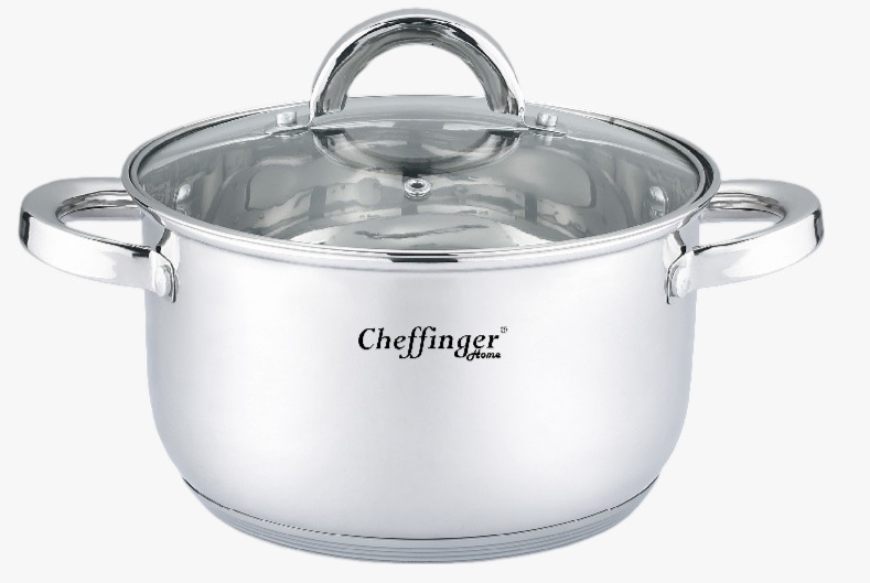 cheffinger-cookware-cf-ss28-edelstahltopf-28-cm image 1