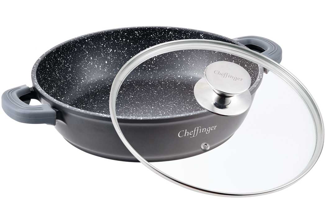 cheffinger-cf-sc32-kochtopf-32-cm-mit-deckel image 2