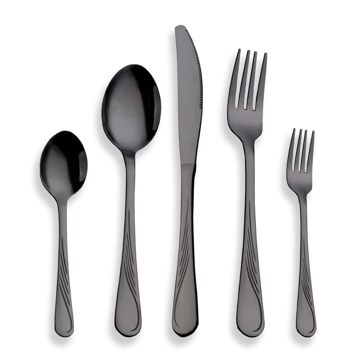 berglander-cutlery-set-besteckset-30-tlg-schwarz-gl-nzend-f-r-6 image 1