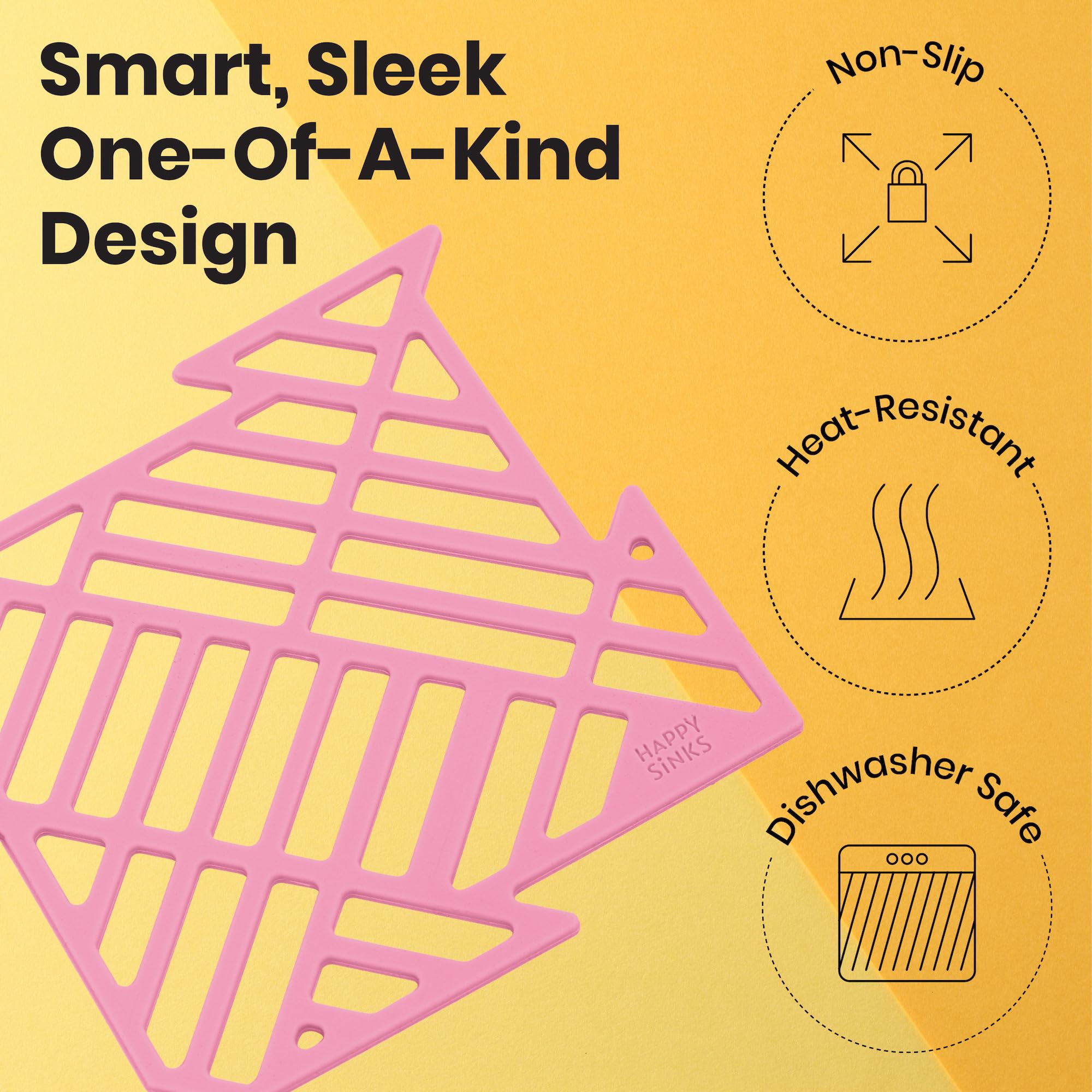 happy-sinks-sink-accessories-sp-lbeckenmatte-silikon-4er-rosa image 6