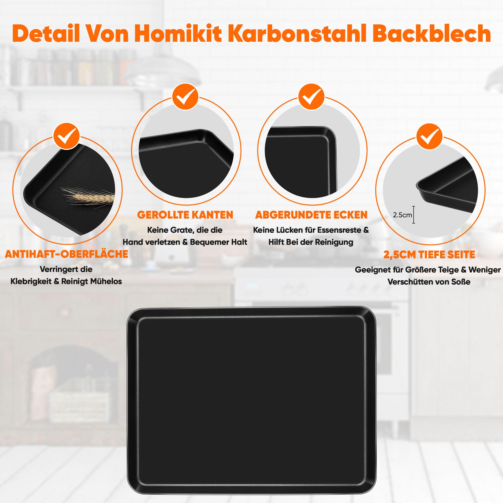 homikit-bakeware-backblech-gro-40-5cm-carbonstahl-antihaft image 3