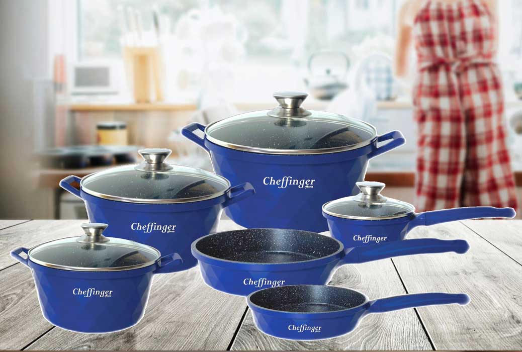 cheffinger-cookware-cf-diac12-blue-kochgeschirr-blau image 3