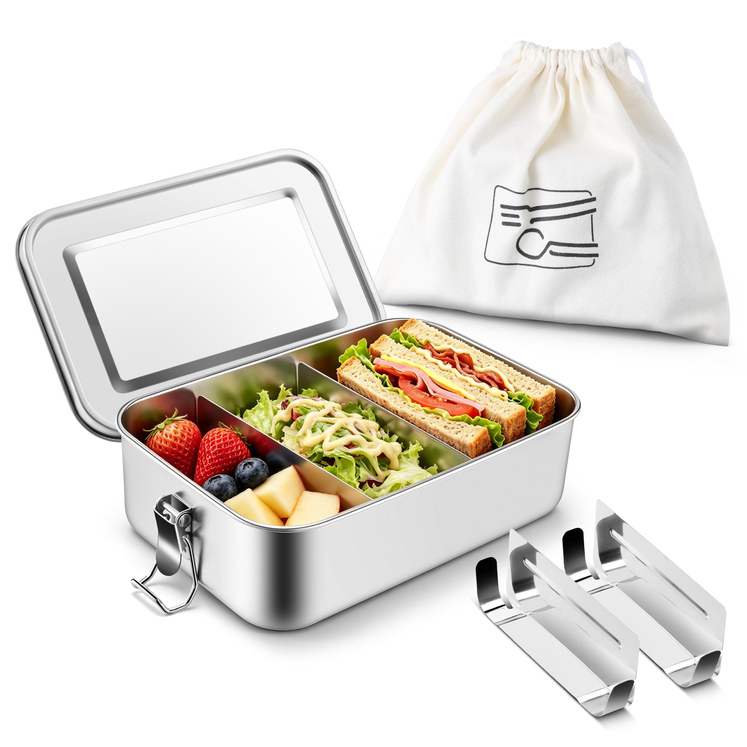 homikit-brotdose-edelstahl-1400ml-bento-box-mit-tasche-2-f-cher image 8