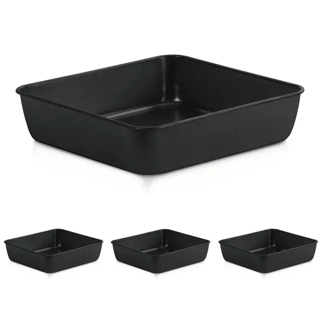 homikit-bakeware-kuchenform-20-cm-4er-set-antihaft-edelstahl image 1