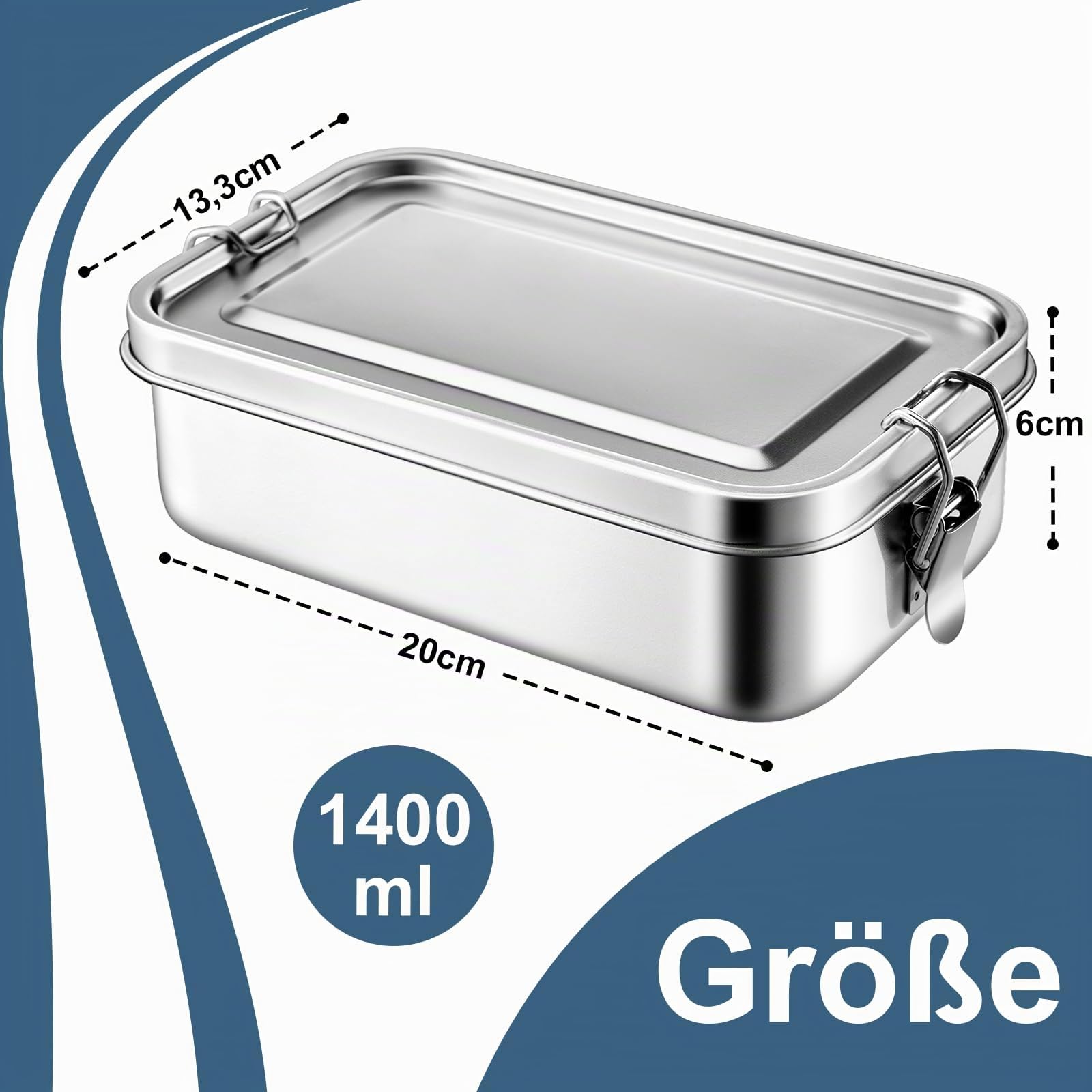 homikit-kitchen-gadgets-brotdose-1400ml-edelstahl-2-f-cher image 2