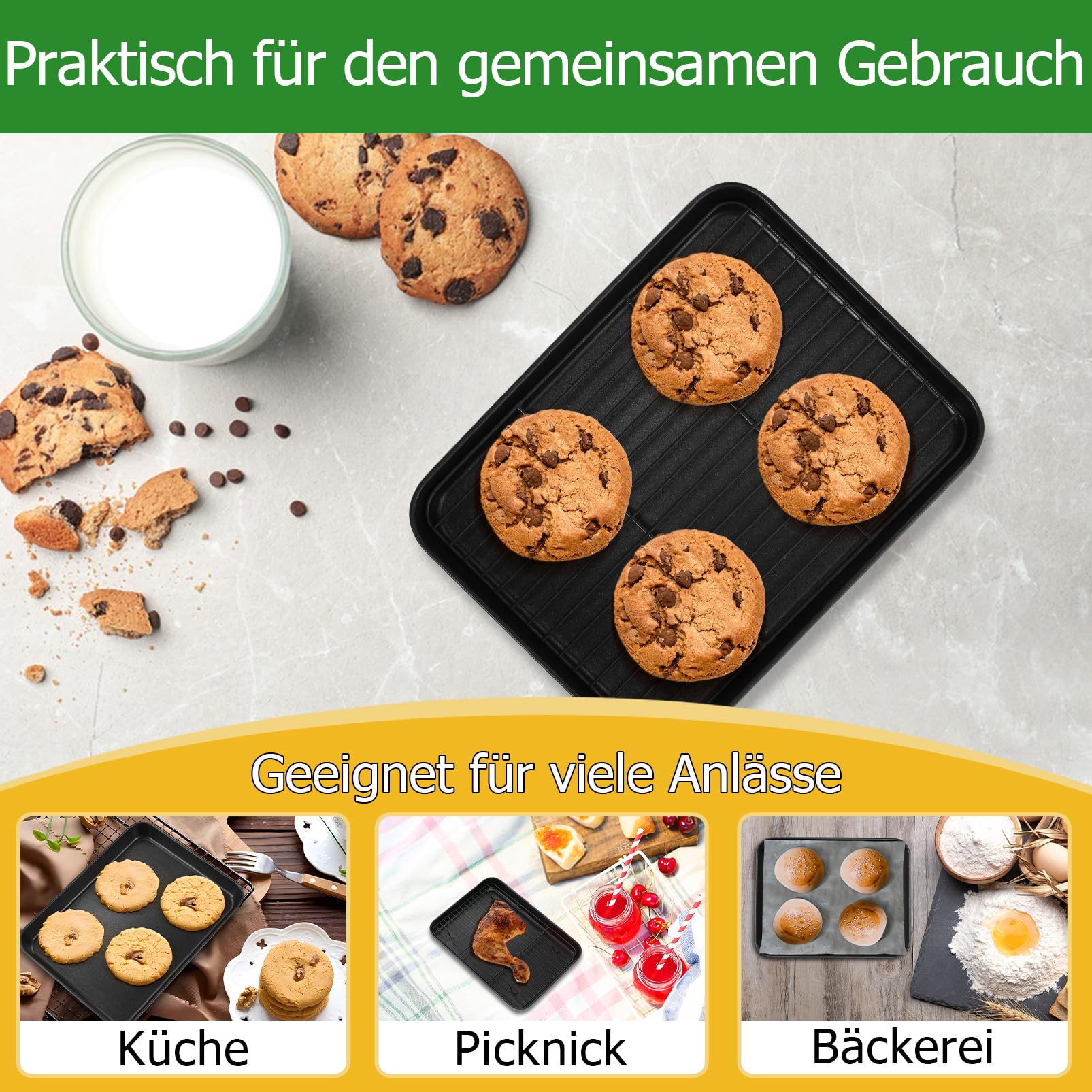 homikit-bakeware-ofenblech-klein-mit-gitter-antihaft image 7