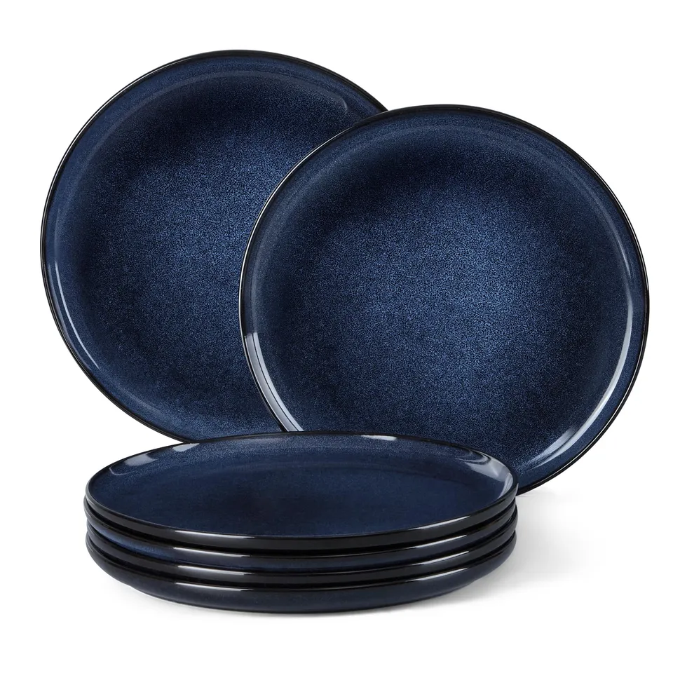 homikit-dinnerware-teller-set-6-personen-26-5cm-blau-steinzeug image 1