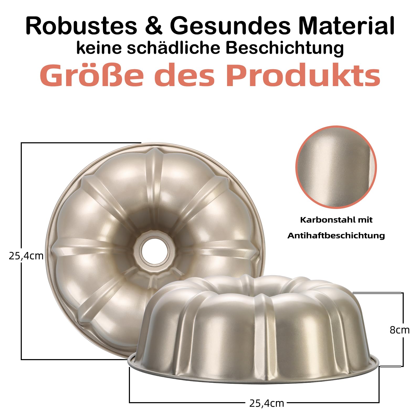homikit-bakeware-k-rbis-backform-25-4-cm-gold-antihaft image 2