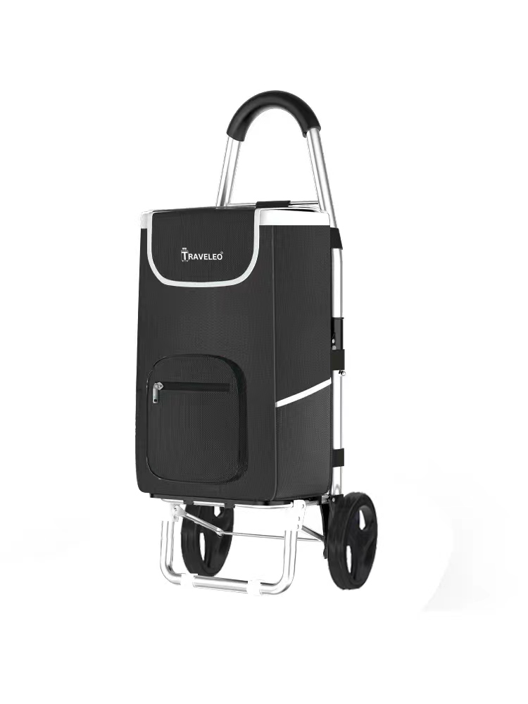cheffinger-travel-cf-troll03-trolley-reisetasche-schwarz image 1