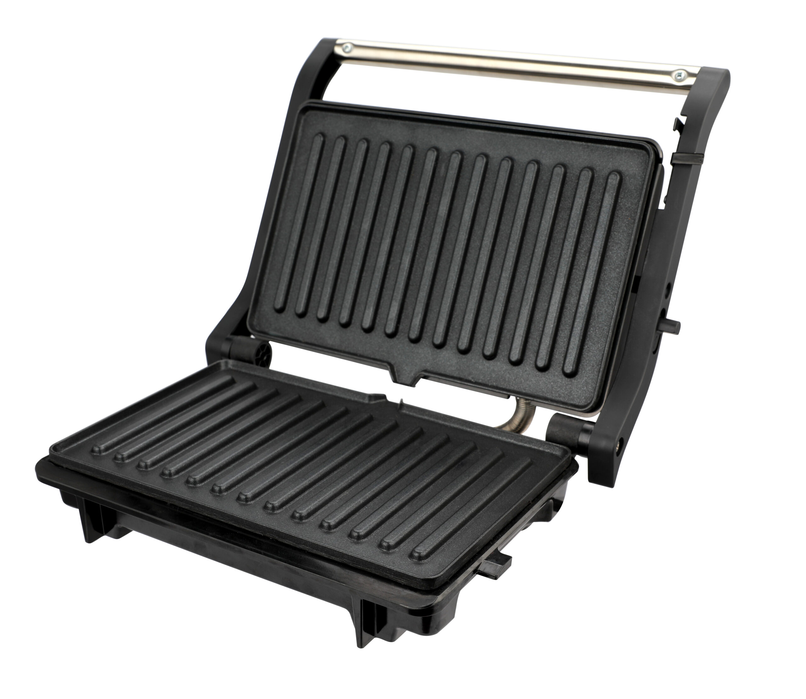 cheffinger-cf-pg01-tischgrill-elektro-plattengrill-schwarz image 2