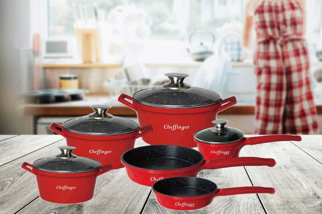 cheffinger-cookware-cf-diac12-kochtopf-rot image 3