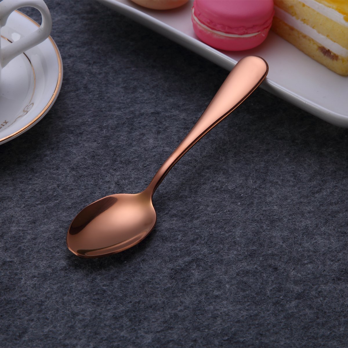 berglander-serving-set-ros-gold-13-tlg-tortenheber-kuchenset image 4