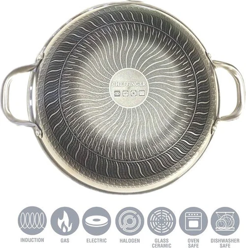 cheffinger-cookware-cf-pw40-paellapfanne-40-cm image 3