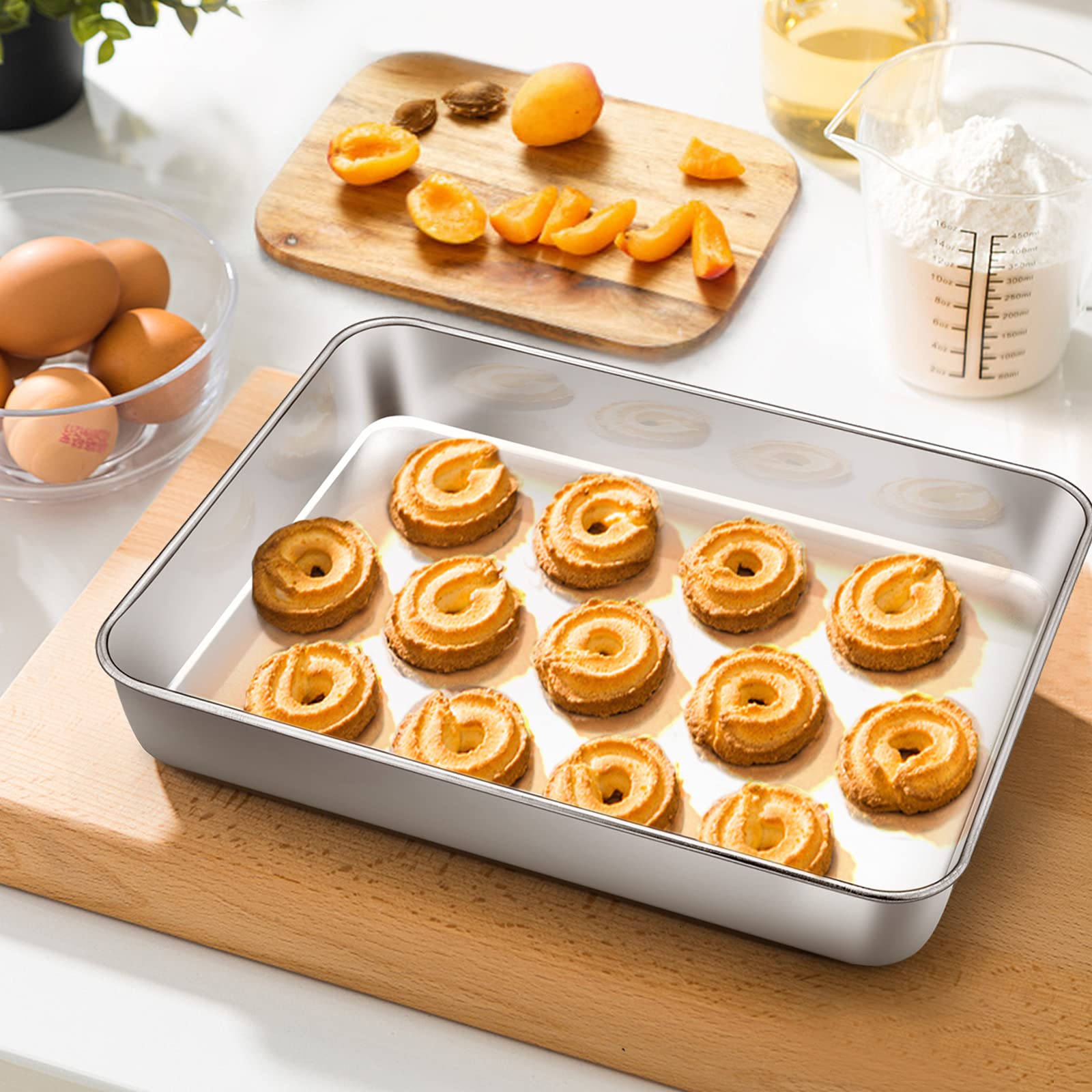 homikit-bakeware-backblech-rechteckig-31-6-cm-edelstahl image 4