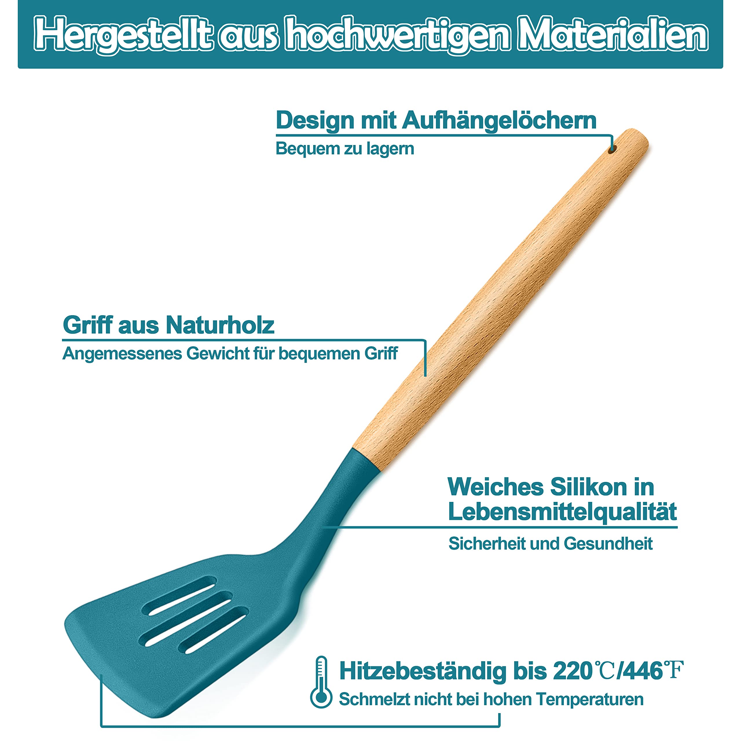 homikit-kitchen-gadgets-kochbesteck-set-15-teilig-blau-holzgriff image 3