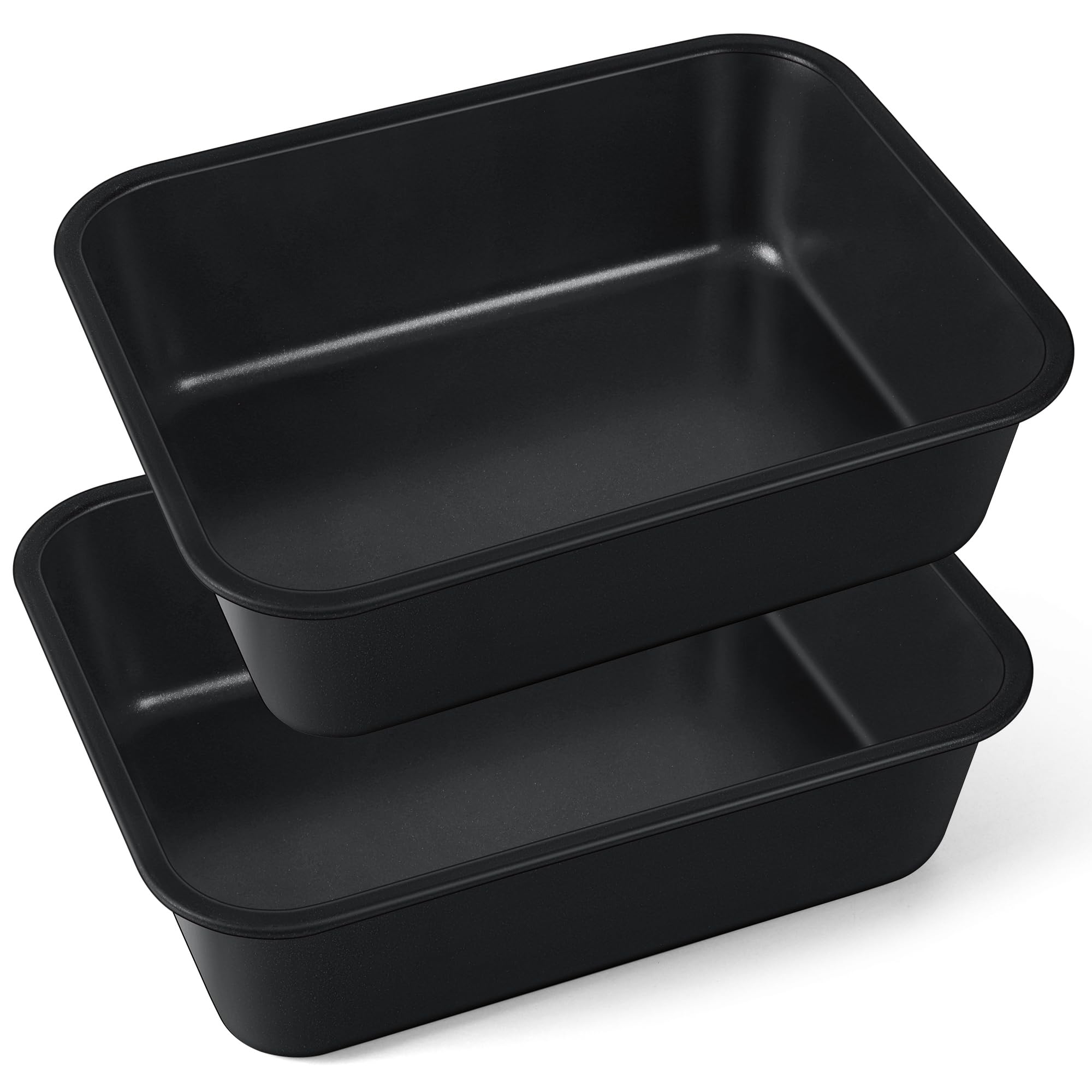 homikit-bakeware-auflaufform-2er-set-27x21cm-antihaft-edelstahl image 1