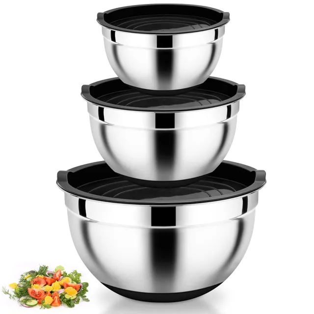 homikit-bakeware-r-hrsch-ssel-3er-schwarz-mit-deckel-edelstahl image 1
