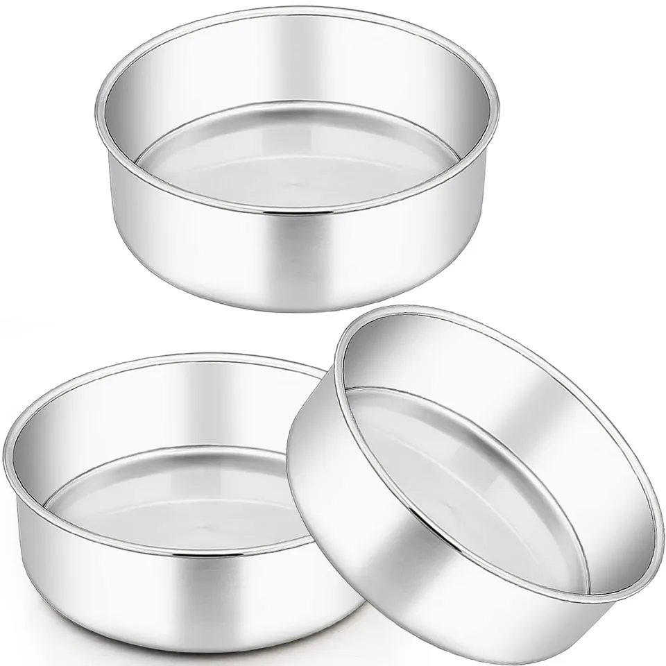homikit-bakeware-kuchenform-rund-20cm-3er-set-edelstahl image 1