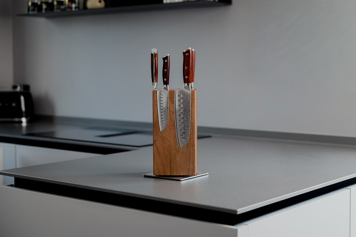 cleenbo-messer-santoku-18-cm-damast-k-chenmesser-rosenholz image 3