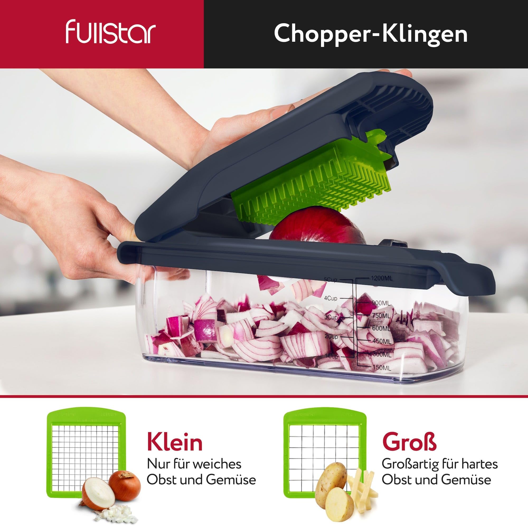 fullstar-pro-original-4-in-1-gem-seschneider-grau-gr-n-mit-beh-lter image 4
