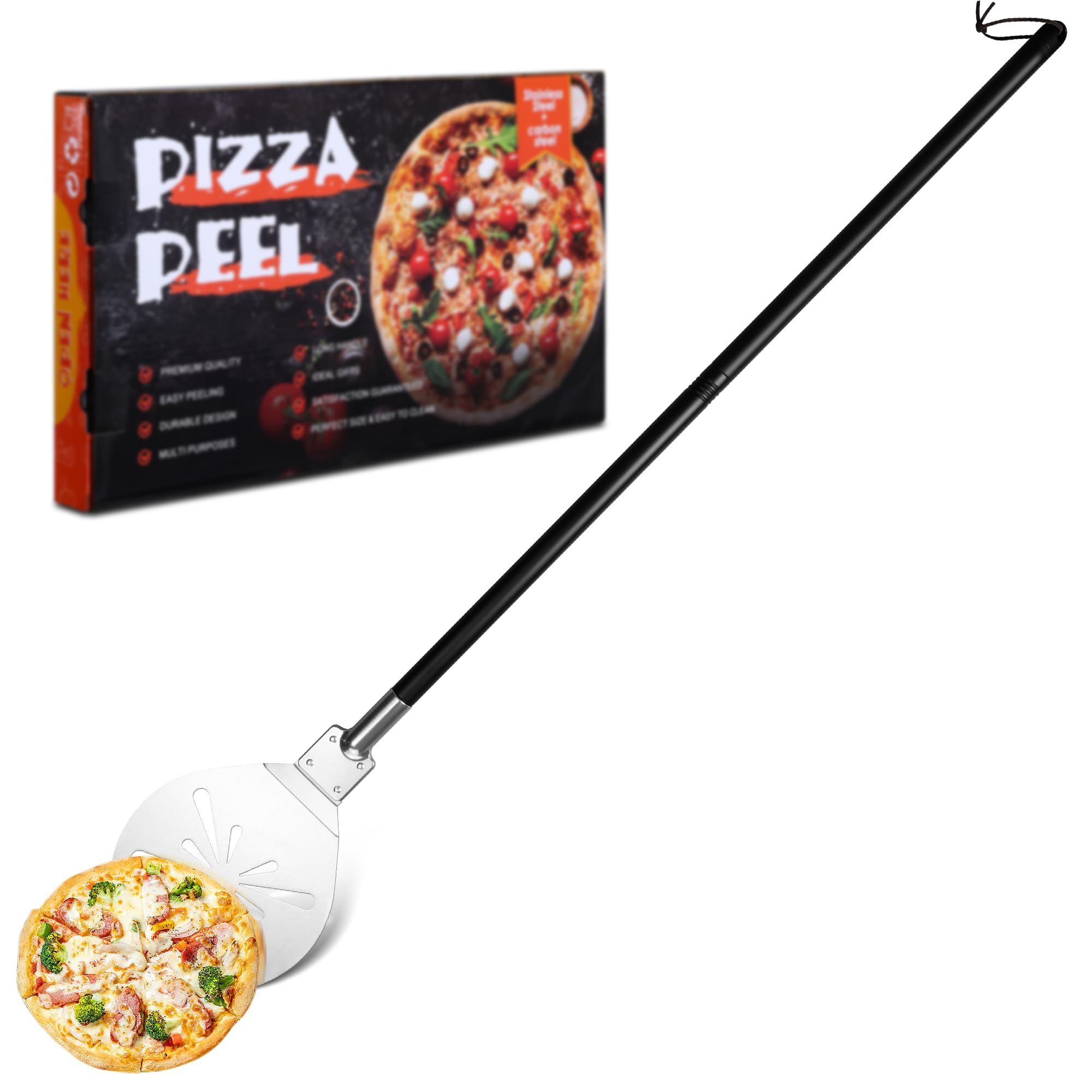 homikit-pizzaschieber-edelstahl-20-3x110-cm-abnehmbarer-griff image 1