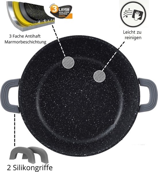 cheffinger-cookware-cf-dcs05-topfset-schwarz-5-teilig image 2