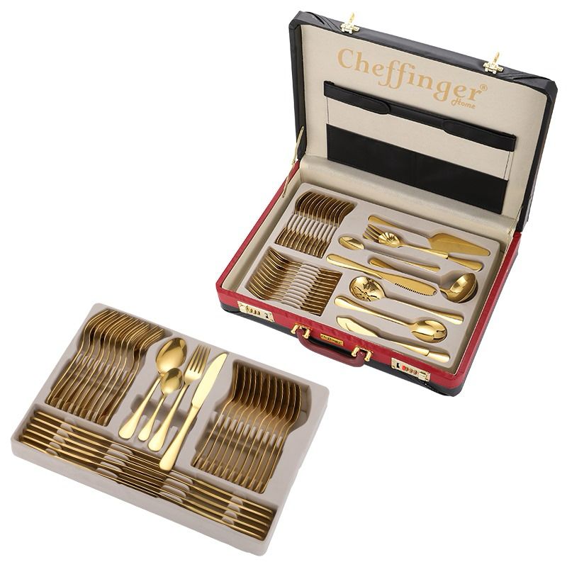 cheffinger-cf-7200-messerset-k-chenmesser-edelstahl-set image 3