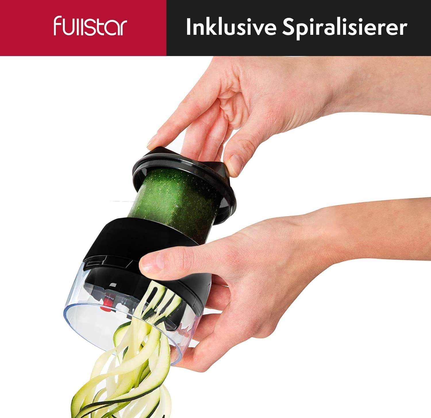 fullstar-pro-mandoline-gem-sehobel-schwarz-edelstahl-mit-auffangschale image 4
