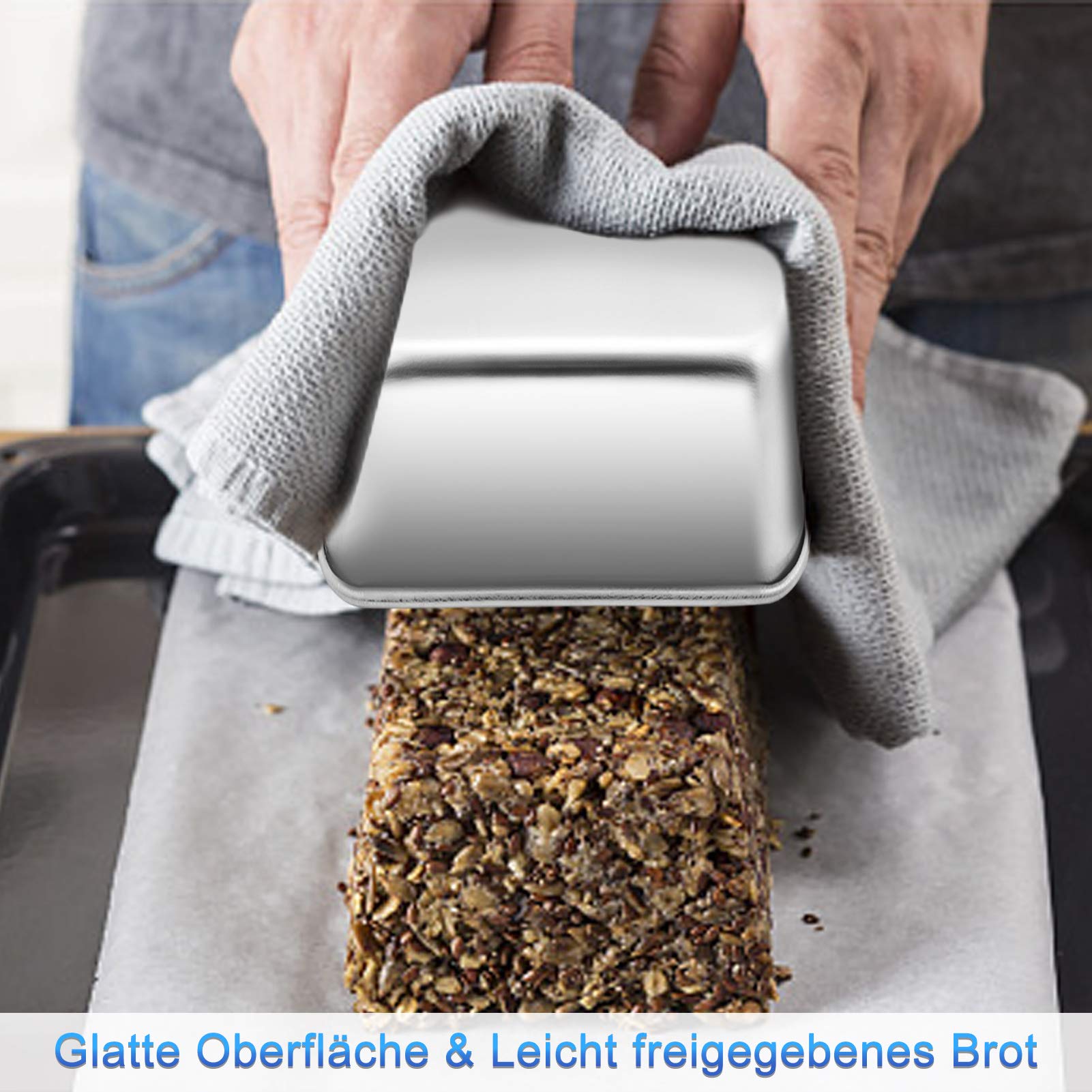 homikit-bakeware-kastenform-2er-set-23-5-cm-edelstahl image 5