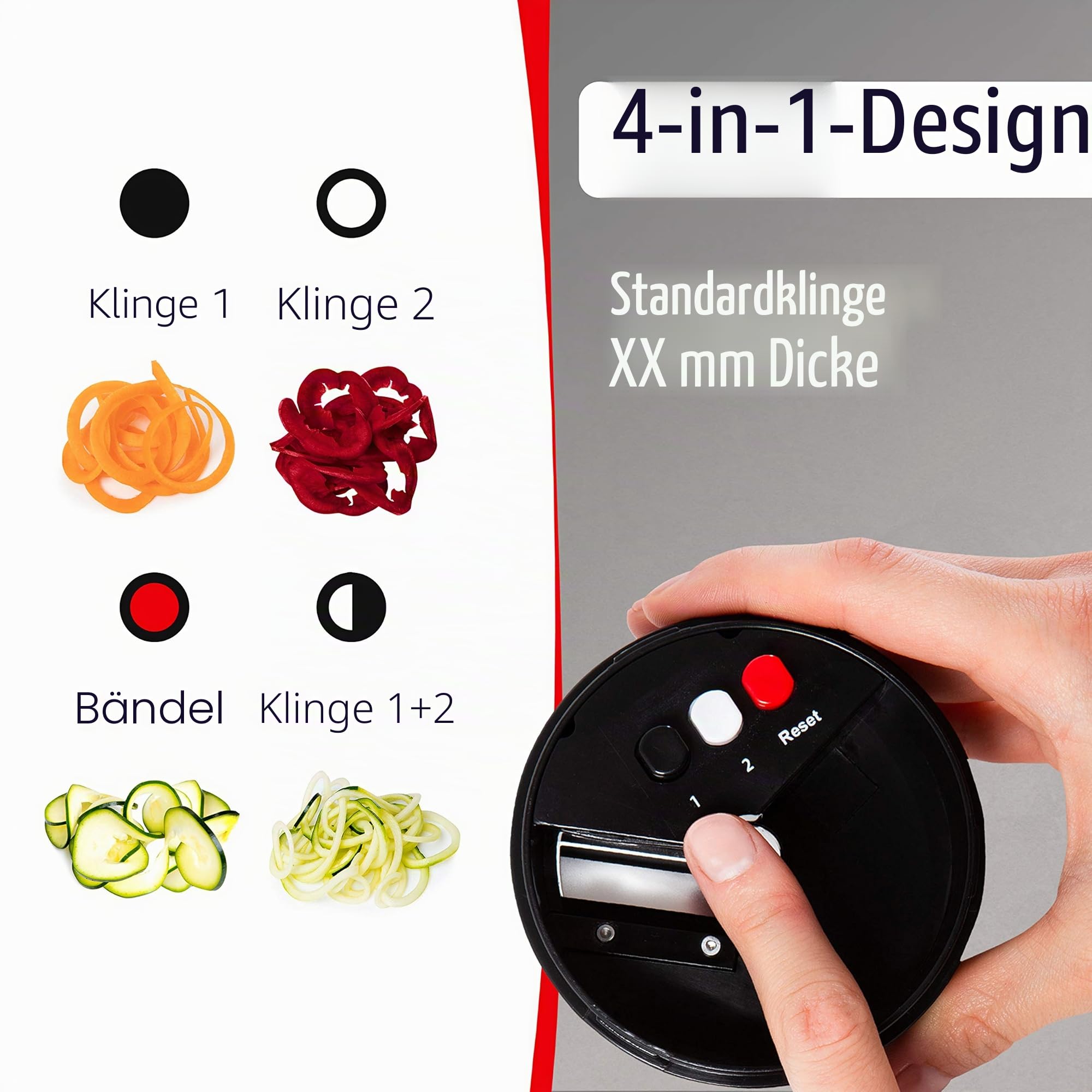 fullstar-spiralizer-spiralschneider-6-in-1-mit-beh-lter image 3