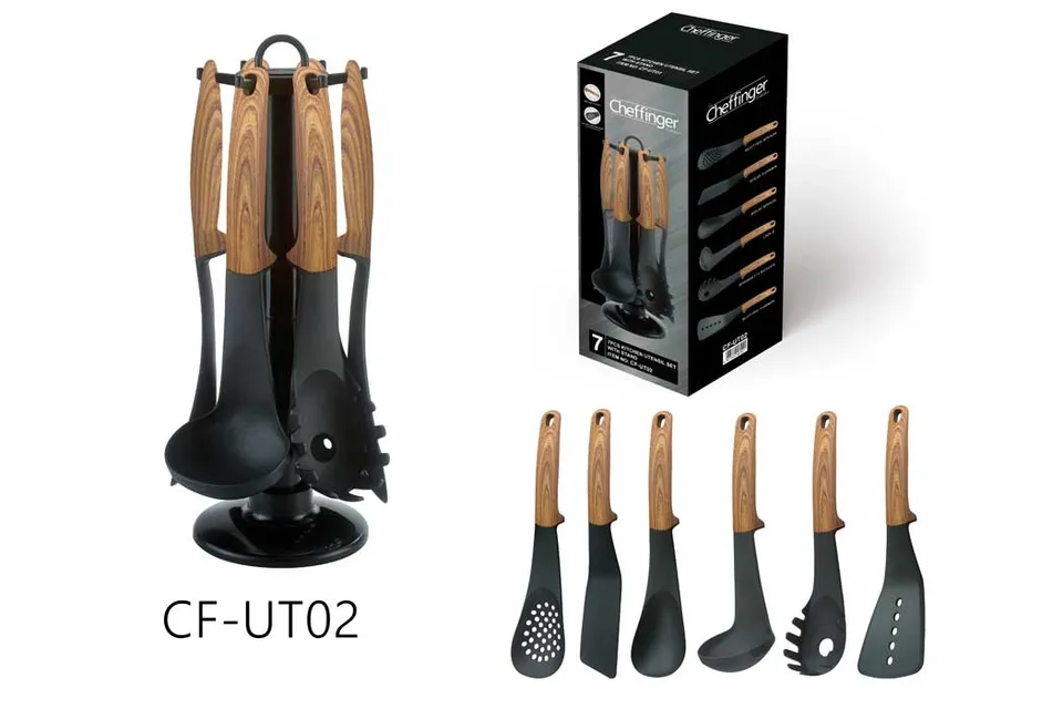 cheffinger-utensils-cf-ut02-pfannenwender-silikon image 1