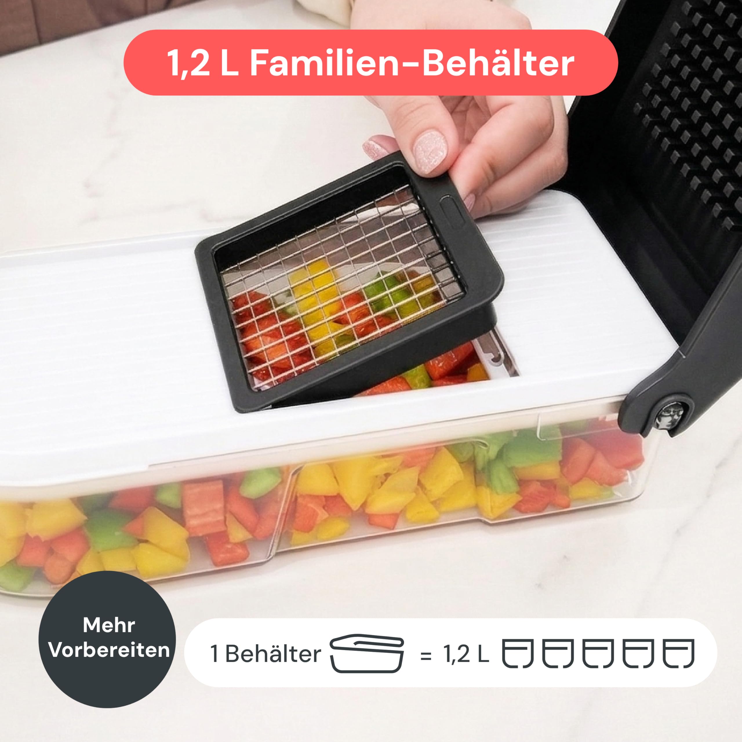 fullstar-pro-core-gem-seschneider-6-in-1-wei-mit-edelstahlklingen image 6