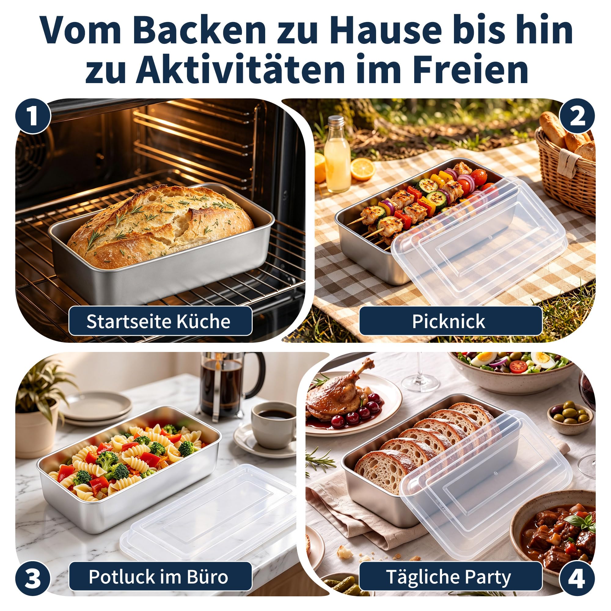 homikit-bakeware-kastenform-edelstahl-mit-deckel-2er-set image 5