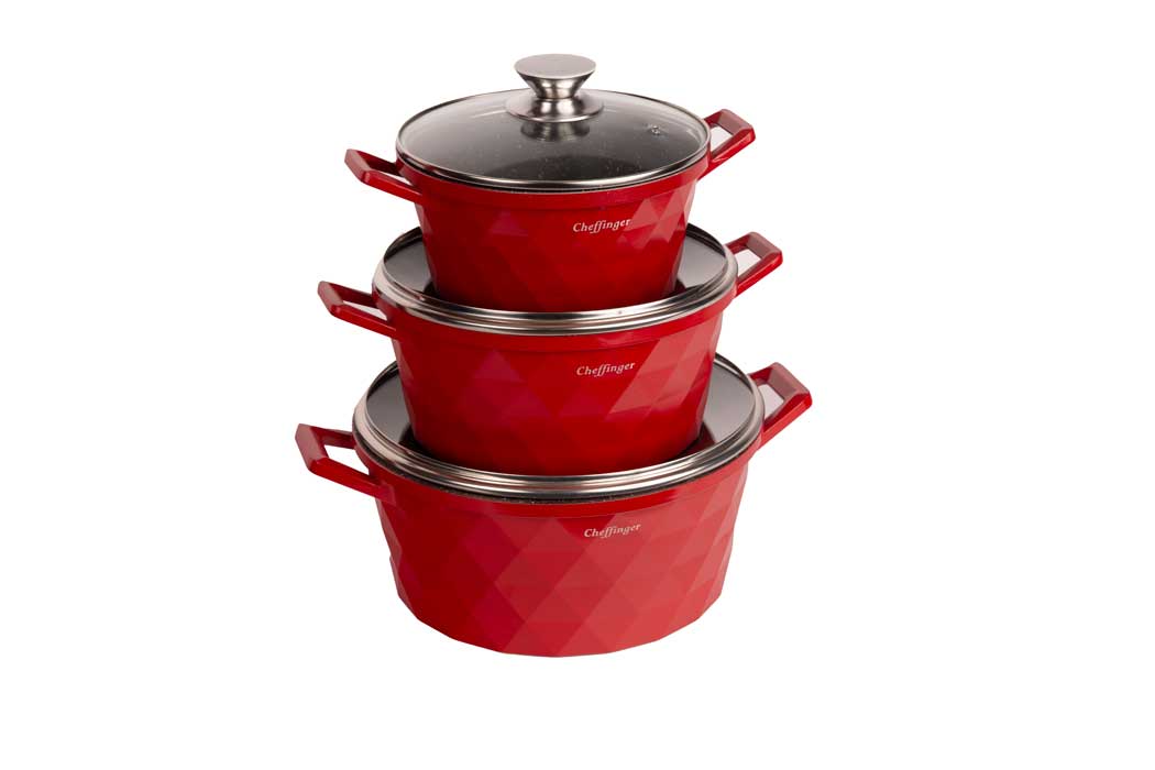 cheffinger-cookware-cf-diac03-kochtopf-rot-beschichtet image 3