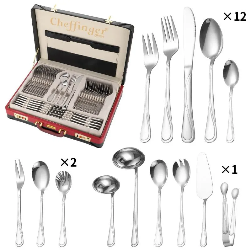cheffinger-cf-7201-messerset-k-chenmesser-edelstahl-scharf image 1