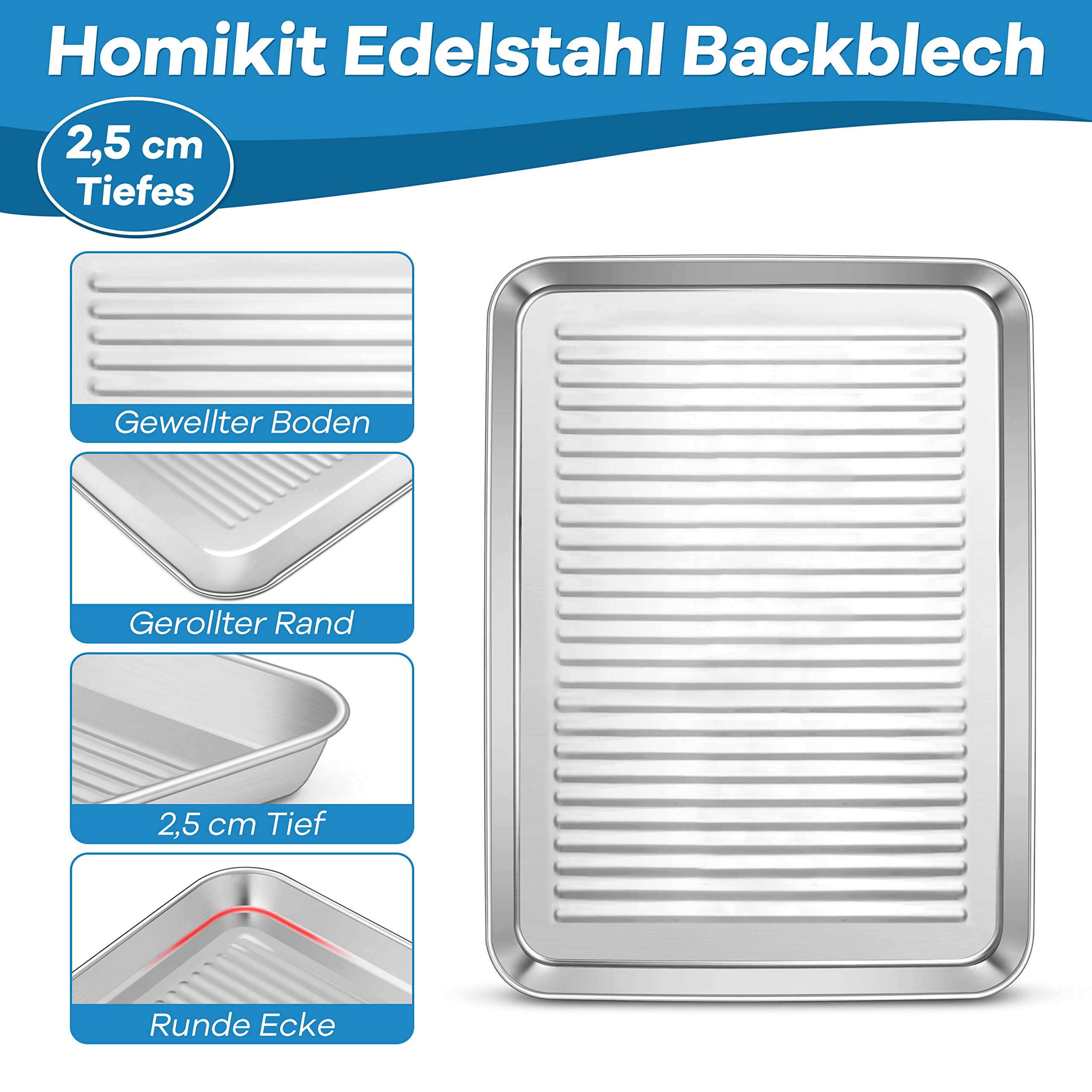 homikit-bakeware-backblech-mit-gitter-31-5cm-edelstahl-ofenblech image 3