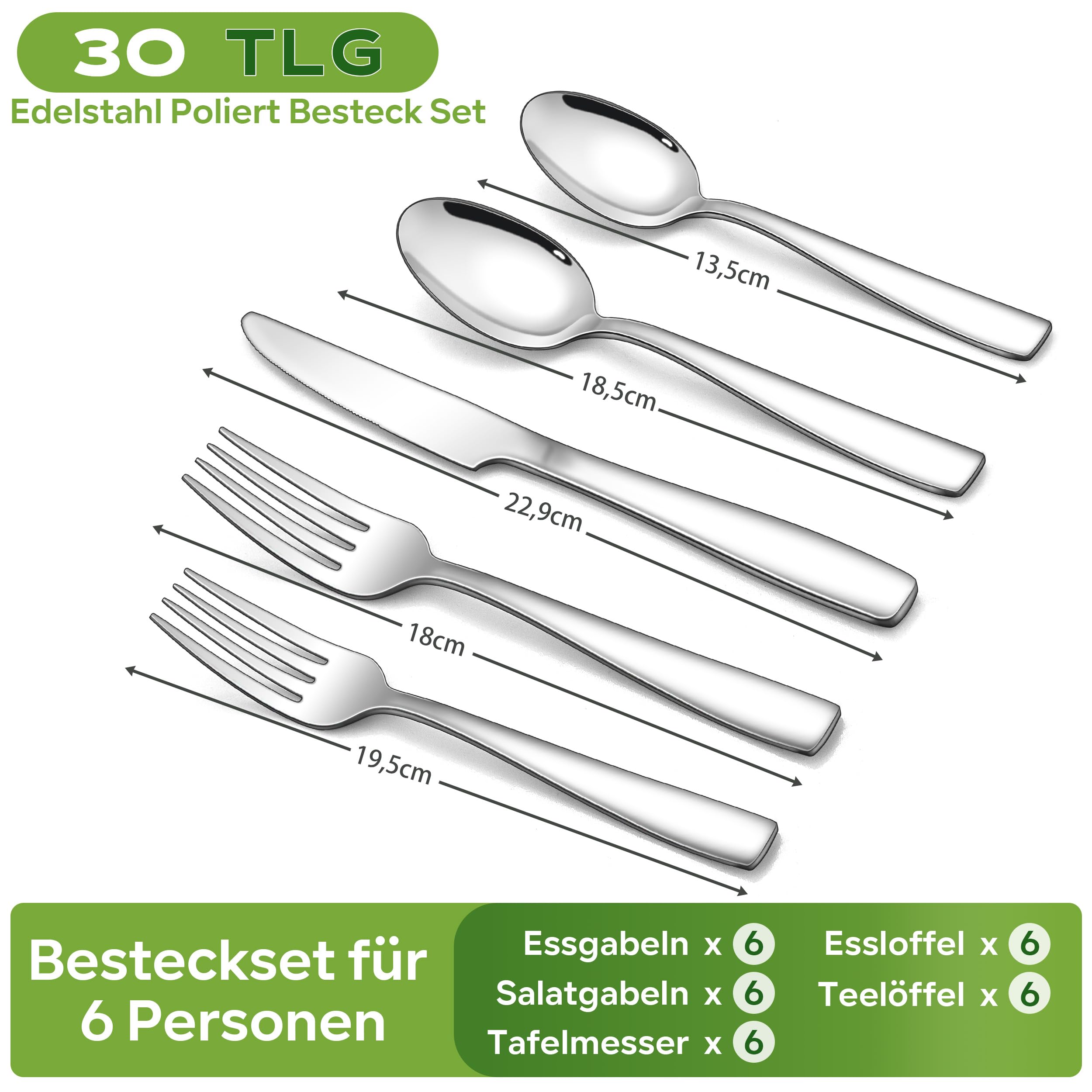 homikit-besteckset-30tlg-edelstahl-f-r-6-personen-silber image 2
