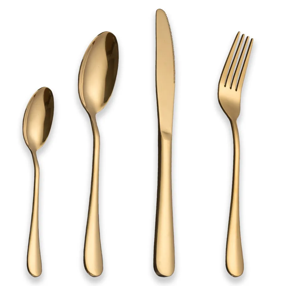 berglander-besteck-set-24-teilig-edelstahl-gold-f-r-6-personen image 1