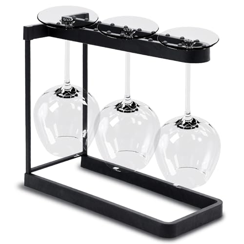 happy-sinks-sink-accessories-weinglashalter-schwarz-3-gl-ser-edelstahl image 8