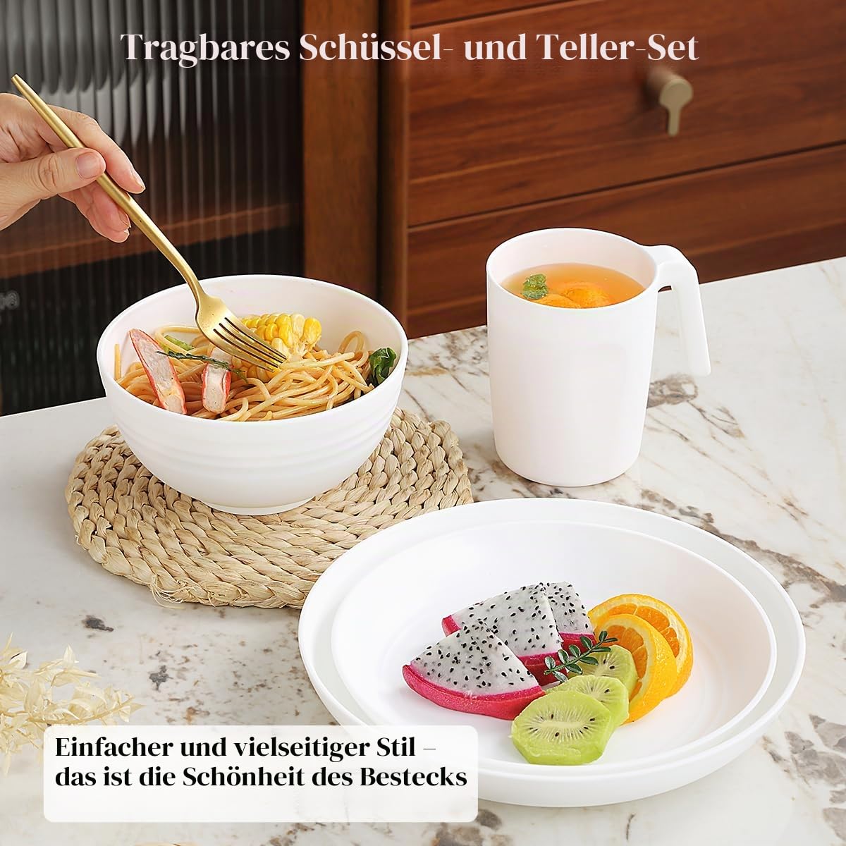 berglander-geschirrset-24-teilig-plastik-wei-bruchsicher image 4